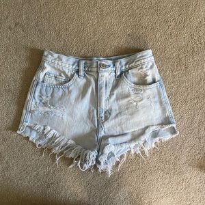 Hollister high-waisted shorts